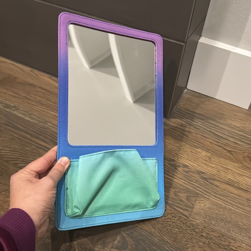 Pottery barn teen mirror and white board for locker